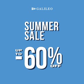 Galileo Summer <br/> Sale!